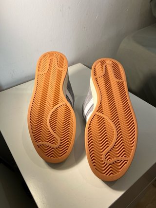 Adidas Campus Gris y Blanco