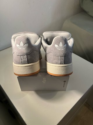 Adidas Campus Gris y Blanco