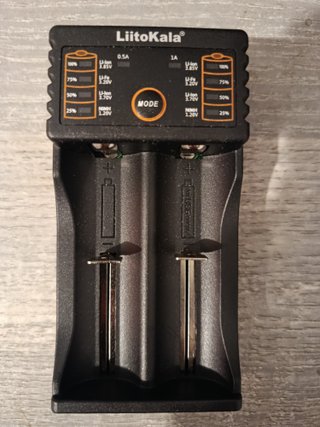 2 Baterías LiitoKala 18650 3500mAh 3.7V