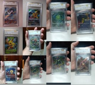 Lote 10 Cartas Pokémon Graduadas
