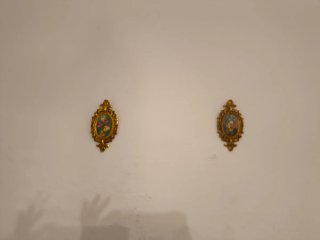 Espejos antiguos dorados