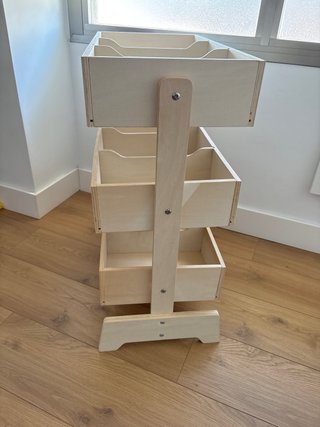 Mueble Organizador Infantil Madera