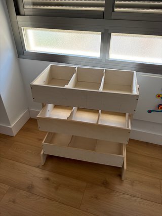 Mueble Organizador Infantil Madera