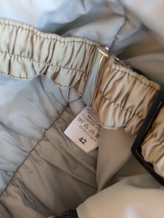 Mono de esquí infantil cacao. Beige.  Talla 42