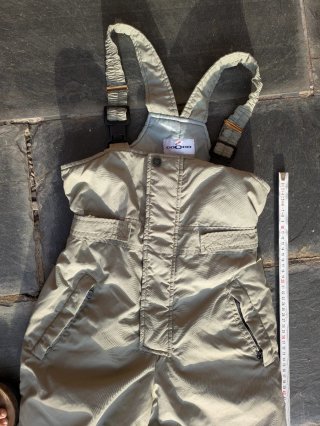 Mono de esquí infantil cacao. Beige.  Talla 42