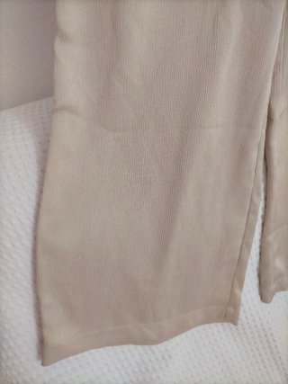 Pantalones palazzo Kiabi beige Talla L