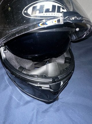 Casco integral HJC Metal Black Talla S