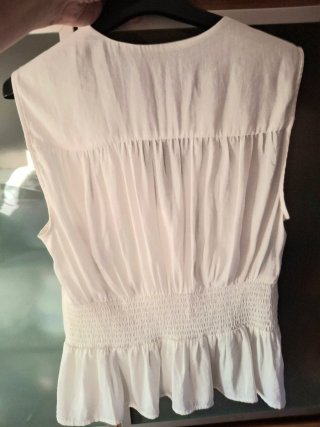Blusa Morgan blanca talla L/40