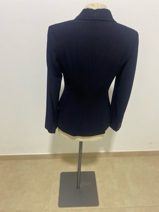 Traje Jigsaw Azul Marino Rayas