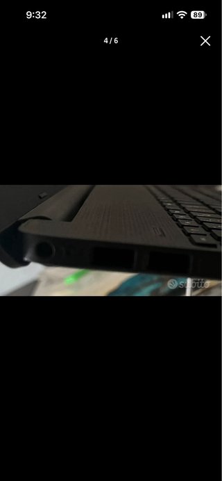 HP Laptop 15s-fq5xxx Nero