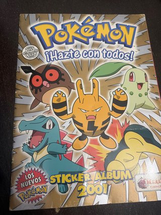 Álbum Cromos Pokémon 2001