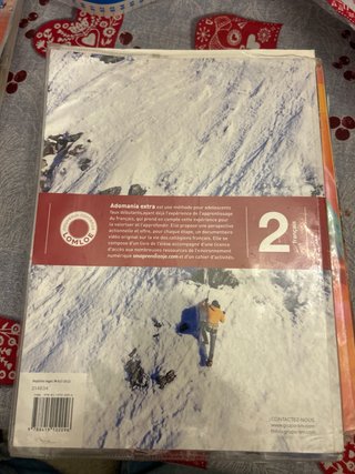Français A1-A2. 2 Secundaria. Adomania, extra f...