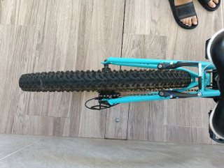 Bicicleta Montaña Doble Suspensión Negra/Azul