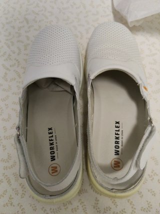 Zuecos Workflex Mujer Blancos