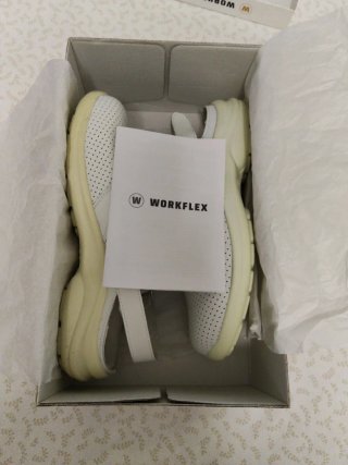 Zuecos Workflex Mujer Blancos