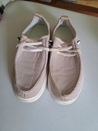 Zapatos deportivos beige