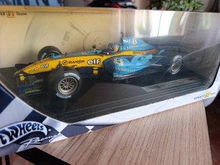 Renault F1 R24 Fernando Alonso 1:18 Hot Wheels