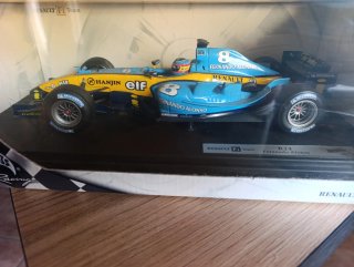 Renault F1 R24 Fernando Alonso 1:18 Hot Wheels