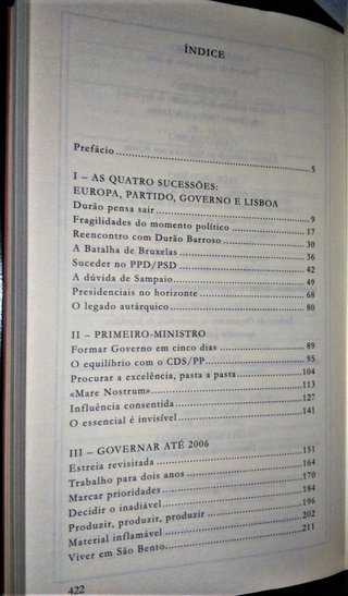 Percepções e Realidade de Pedro Santana Lopes