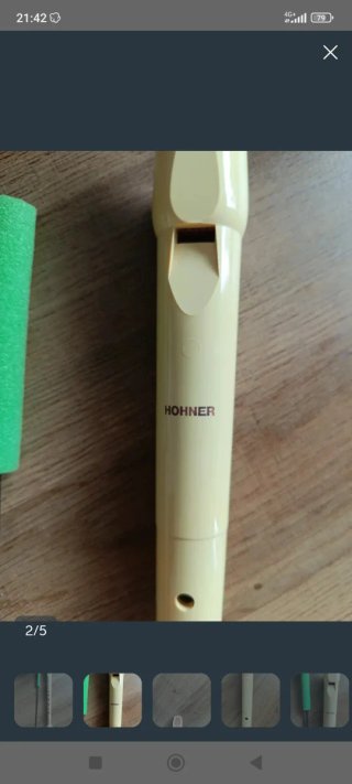 Flauta HOHNER para colegio con funda