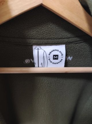 Chaqueta Polar Verde Talla M