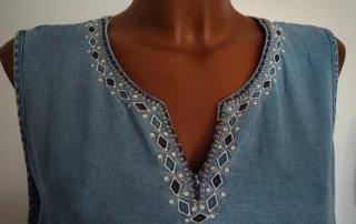 Blusa Vaquera de Tencel