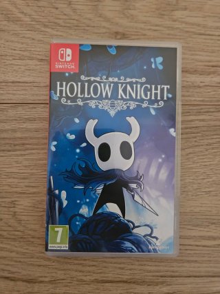 Hollow Knight Nintendo Switch DLC en el cartucho
