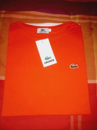 T-shirt Lacoste L Vermelha