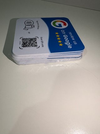 Pacchetto 10 Carte NFC QR Google