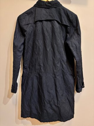 Gabardina Massimo Dutti Azul Marino talla 166/172
