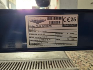 Generador preme con motor Honda GX270