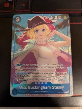 Miss Buckingham Stussy OP17-054 One Piece TCG