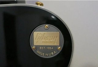 Placa Gibson Custom Est. 1894 Made in USA