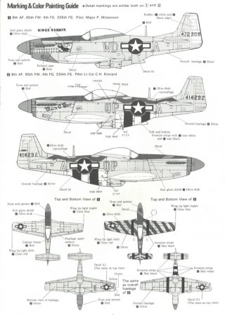 Maqueta Hasegawa P-51D Mustang 1/32