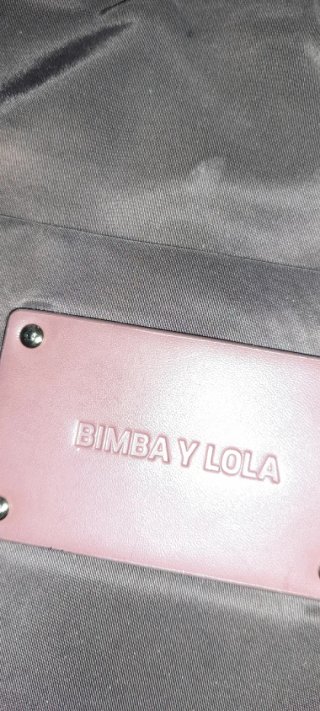 Bolso Bimba y Lola Rosa y Dorado