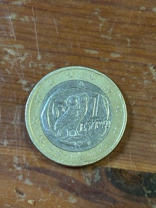 Moneda 1 Euro Búho Grecia