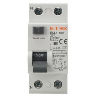 Diferencial Superinmunizado 1P+N 25A 300mA Tipo A