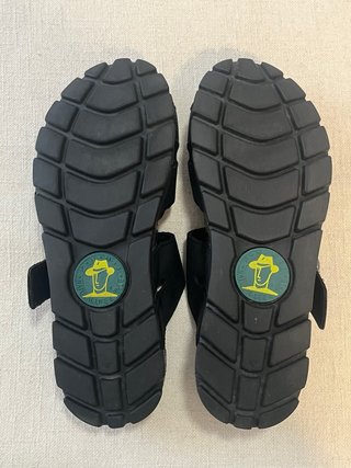 Sandalias Panama Jack Piel Negras Talla 37
