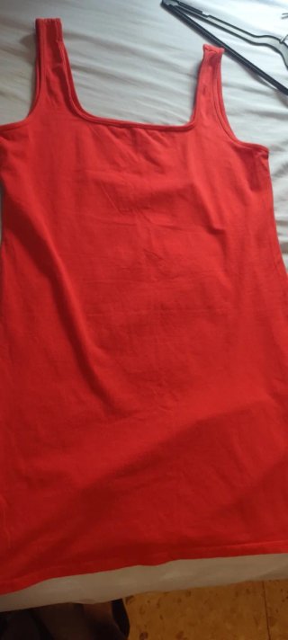 Vestido de verano rojo
