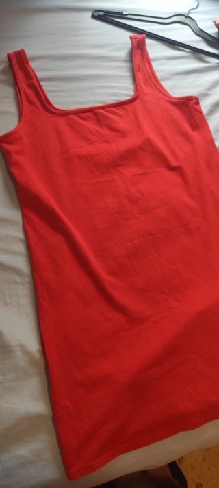 Vestido de verano rojo
