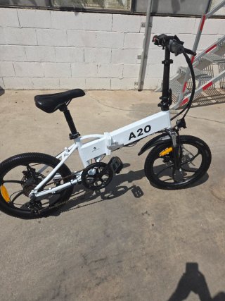 Bicicleta Eléctrica ADO A20 Blanca
