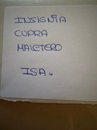 Insignia Cupra Maletero