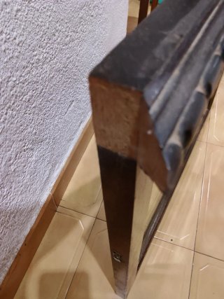 Espejo Antiguo de Nogal.
