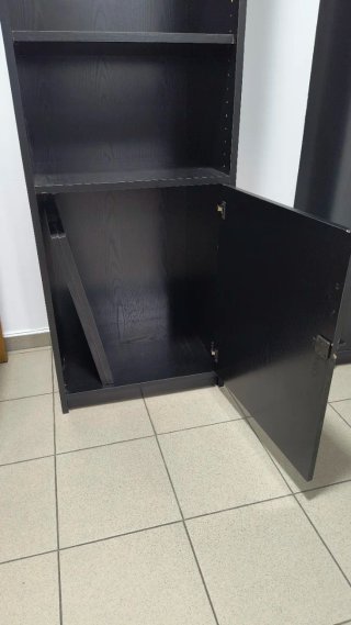 Estantería robusta negra