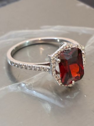 Anillo Oro 14k Rubi Mogok-Diamantes naturales HRD
