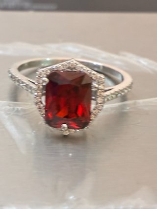 Anillo Oro 14k Rubi Mogok-Diamantes naturales HRD