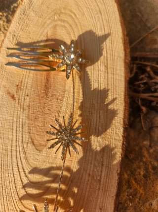 Cubre raíz joya oro y plata
