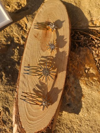 Cubre raíz joya oro y plata