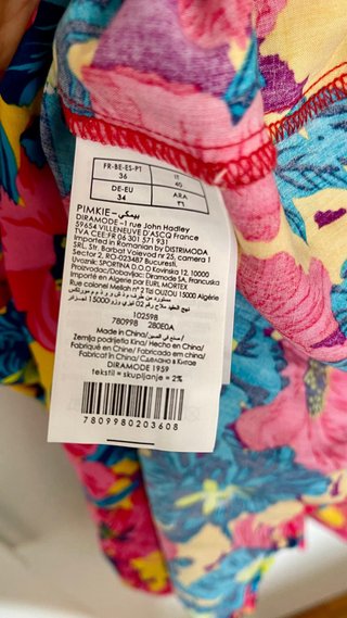 Vestido floral Pimkie