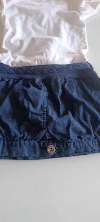 Abito con gonna in denim Miss Brum 4 Anni 104 cm